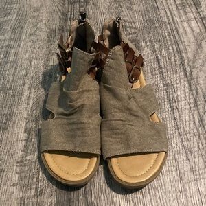 Brown sandals